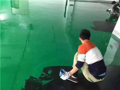 白银下面给你一份环氧地坪漆施工的完整流程